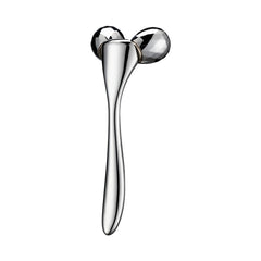Tekson Zine Alloy Face Roller close-up showing smooth, cooling massage action