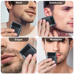 Tekzoior 2-in-1 shaver and clipper side view for precise grooming