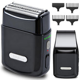 Tekzoior 2-in-1 shaver front view with close-glide design