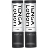 TENGA Light Lotion TLO-003 Black bottle front view showing two-pack value