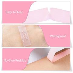 TEOYALL lash tape easy cut enables precise shapes for any eye.