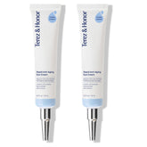 Terez & Honor anti-aging rapid under-eye cream jar close-up for quick refreshed feel.