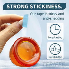 TERIFEE tape sheets with 12 pieces per sheet for easy replacement.