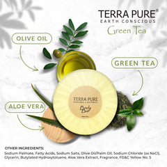 Terra Pure organic honey-enriched formula adds luxury to each wash.