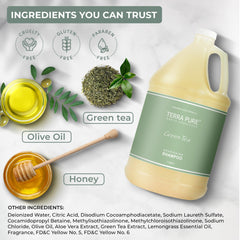 Terra Pure paraben-free vegetable base formula with natural ingredients in packaging