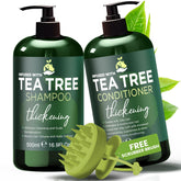 Terramed Just Think Comfort Tea Tree Shampoo bottle soothing itchy scalp.