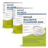 Terrasil Balanitis Soap for Men bottle—gentle cleansing for sensitive skin.