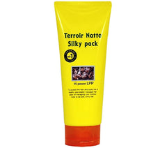 Terroir Natto Silky Hair Pack bottle pour for lightweight moisture