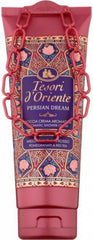 Tesori d'Oriente Persian Dream Shower Cream packaging showing premium Italian design
