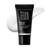 TEULN 2.0 Instant Face Lift Cream bottle showing quick tightening potential for smoother skin