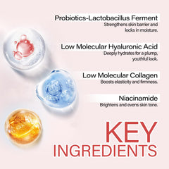TEULN Bio-Collagen Deep Mask applied on skin for a firmer, radiant look