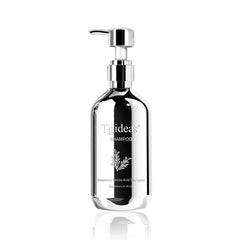 Tgideas organic rosemary extract shampoo bottle highlighting natural care and rosemary scent