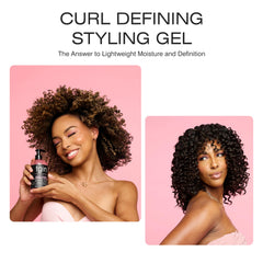 Twist-out ready curls defined and bouncy with tgin rose water gel.