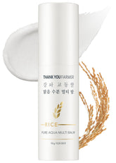 THANKYOU FARMER Rice Pure Aqua Multi Balm stick soothes dry skin on face and body