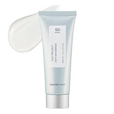 THANKYOU FARMER Sun Project Light Sun Essence bottle ready for daily sun care.