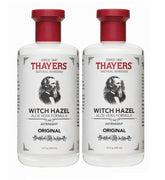 Thayers Original Witch Hazel bottle with Aloe Vera refreshes and smooths the skin