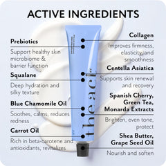 The Act Overnight Face Cream bottle label highlights vegan, organic skincare.