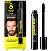The Beard Club 1 Day Dye brush applies color on beard for quick touch-ups