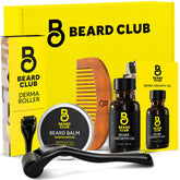 The Beard Club derma roller with 540 needles for precise skin refreshment.