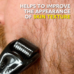 The Beard Club Derma Roller case keeps the tool safe and clean for travel