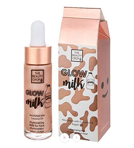 The Beauty Crop Glow Milk Dropper Blind Date bottle adds radiant glow on skin