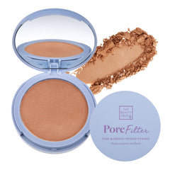 The Beauty Crop PoreFilter pressed powder compact for quick on-the-go touch-ups