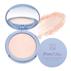 The Beauty Crop PoreFilter Peach shade compact for pore-blur and natural finish.