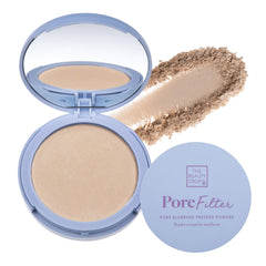 The Beauty Crop PoreFilter pressed powder for shine control and a smooth matte finish.