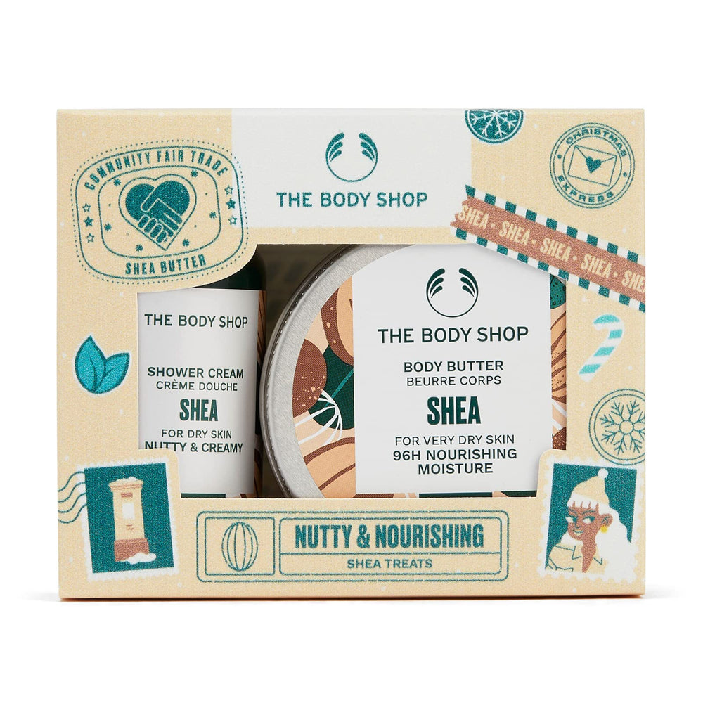 The Body Shop Nutty & Nourishing Shea Shower Cream provides gentle cleansing with lasting moisture