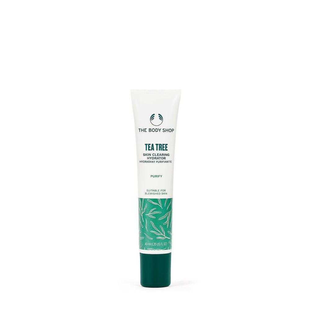 The Body Shop Tea Tree In-Control Hydrator en bouteille, hydratation légère.