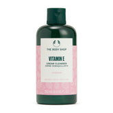 The Body Shop Vitamin E Cream Cleanser removes impurities and makeup for renewed skin