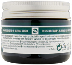 The Body Shop Vitamin E Night Cream application on skin for lasting moisture