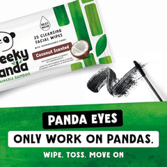 The Cheeky Panda bamboo texture close-up highlights soft, skin-friendly material.