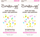 The Crème Shop Mult-Eye Task Under Eye Patches brighten dark circles with vitamin C and hyaluronic acid.