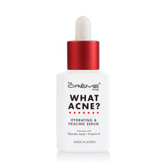 The Crème Shop Vitamin C Serum bottle hydrates and soothes skin.