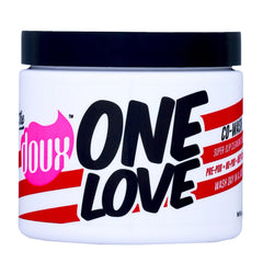 The Doux One Love Co-Wash bottle front view for detangling and cleansing.