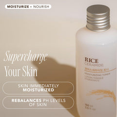 The Face Shop Ceramides barrier-care close-up showing moisture retention.