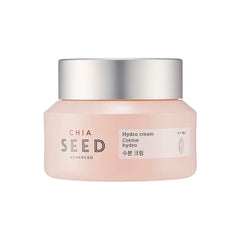 The Face Shop Chia Seed Advanced Hydro Cream jar close-up showcasing rich hydration.