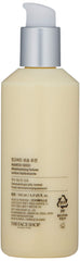 The Face Shop Mango Seed Moisturizing Lotion packaging side showing product dimensions and clean design.