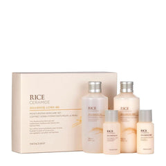 The Face Shop Rice Ceramide Toner bottle delivering daily hydration.