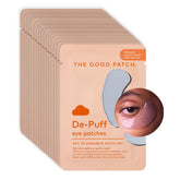 The Good Patch De-Puff cooling hydrogel under-eye patches soothe puffiness.