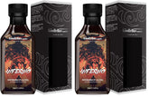 The Goodfellas' Smile Inferno bottle shows soothing, alcohol-free aftershave for daily freshness.