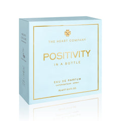The Heart Company Positivity pulse-points application guides scent diffusion on wrists and neck.