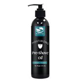The Henna Guys 8 oz pre-shave oil bottle for a smoother shave