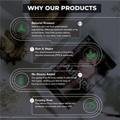 The Henna Guys auburn hair color application demonstrates easy at-home tinting.