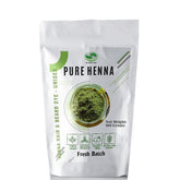 The Henna Guys henna powder 400g for vivid red hair color.