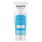 The Honey Pot Coconut Shea bottle packshot highlighting hydrating, gentle skin care.