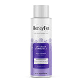 The Honey Pot Lavender Chamomile body wash bottle shows a hydrating cleanse for balanced skin.