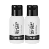 The INKEY List Hyaluronic Acid Serum Duo bottle for deep hydration.