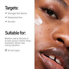 The INKEY List Hydrating Cream-to-Milk Cleanser for gentle cleansing.